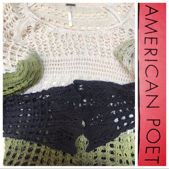 Free People ✨reNEW’d🎨 Dip-dyed Crocheted TOP - Picture 5 of 6